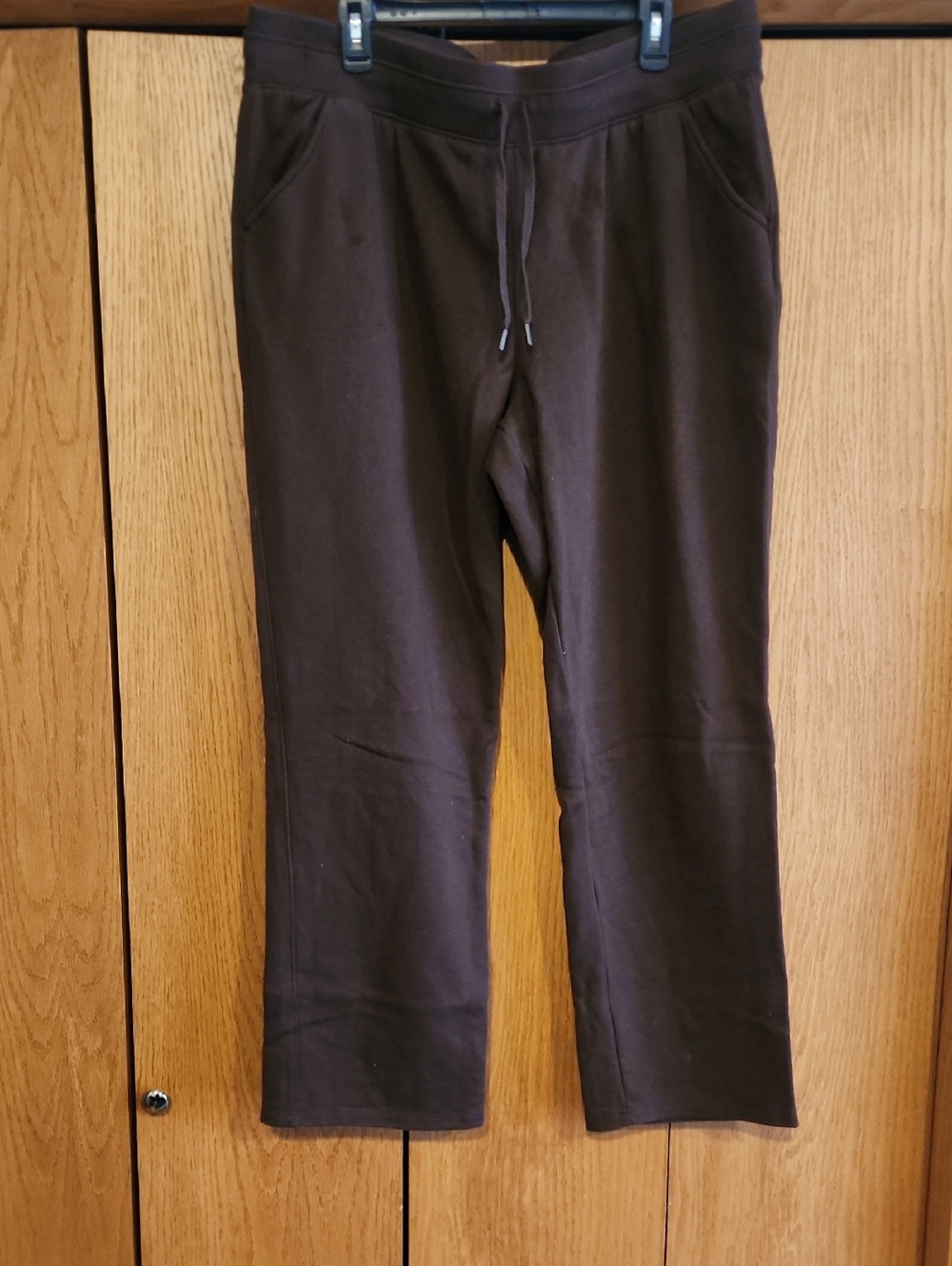 tek gear Brown Women's Drawstring Sweatpants Size Xxl Long